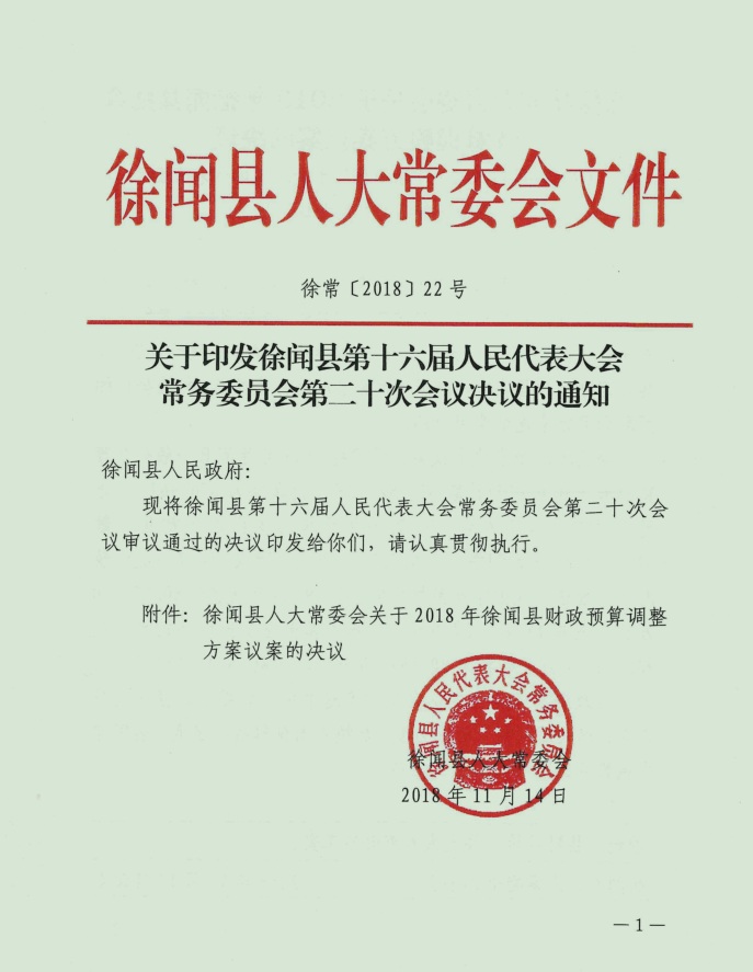 徐闻县第十六届人民代表大会常务委员会第二十次会议决议1.jpg