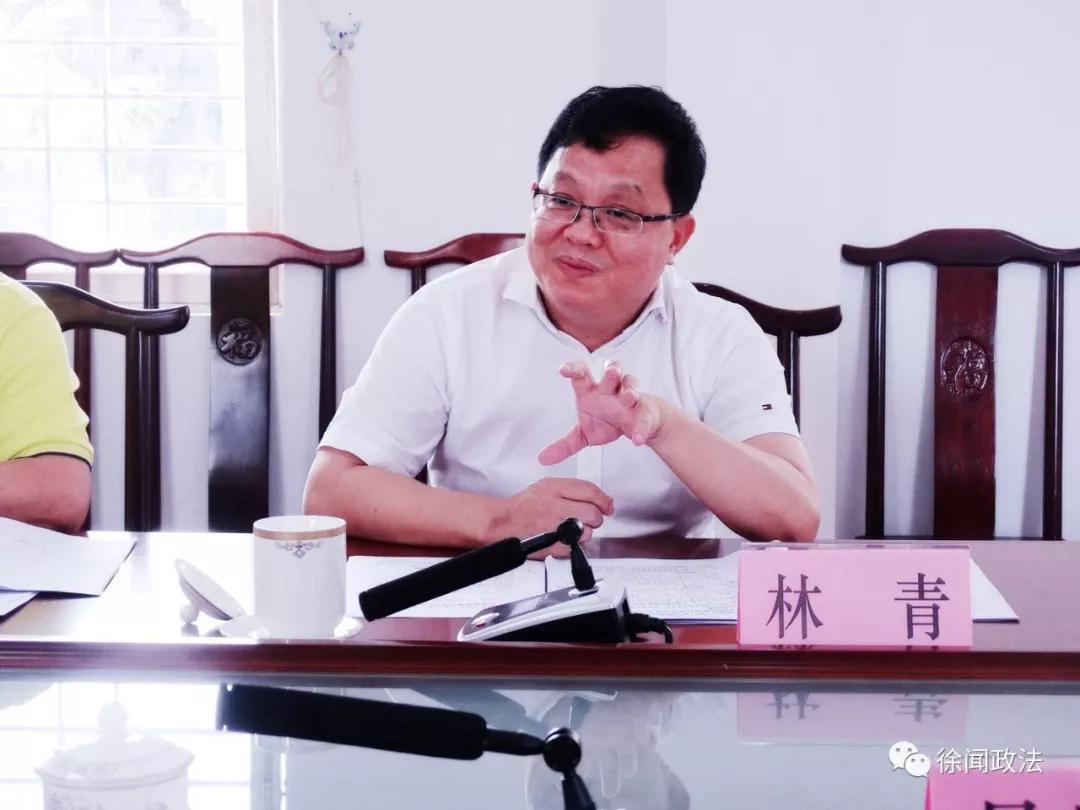 图二：徐闻县委副书记、县综治委副主任、政法委书记林青作讲话.jpg