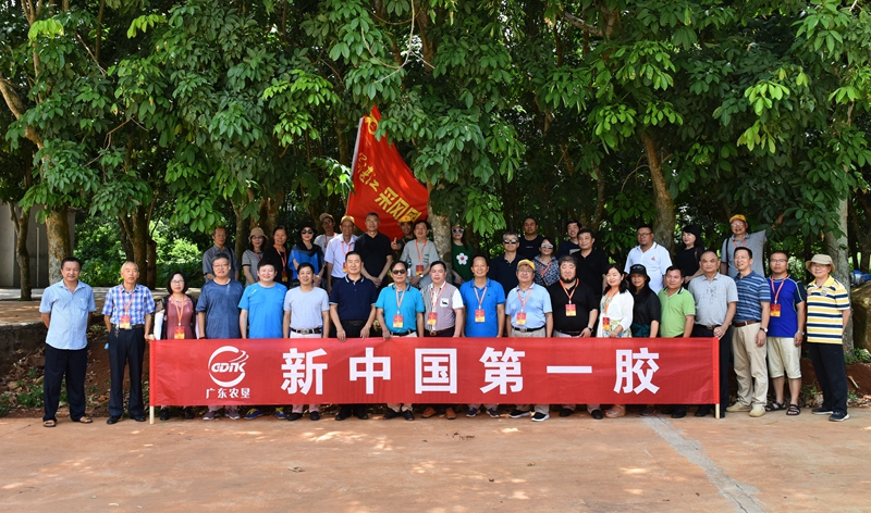 走进橡胶林采风.JPG