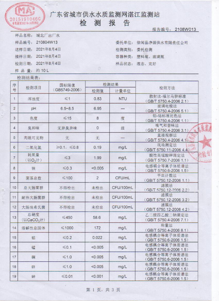 2021年8月城北出厂水检测报告1页.jpg