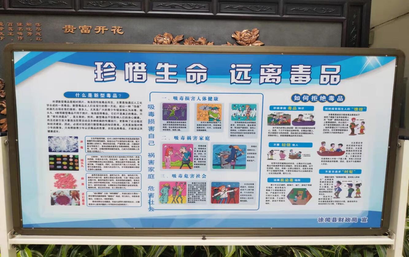 3期：徐闻县财政局开展禁毒宣教活动_1