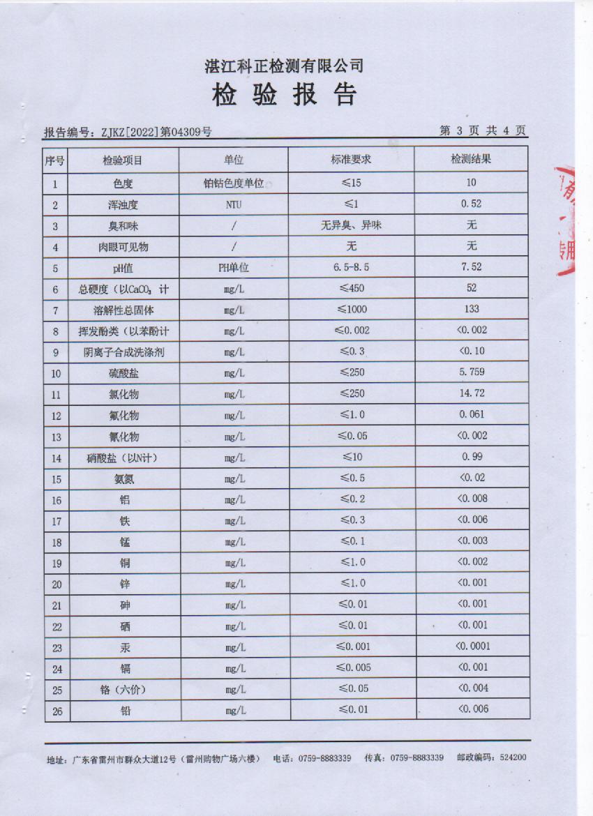 2022年4月大桥出厂水检测报告3页.jpg