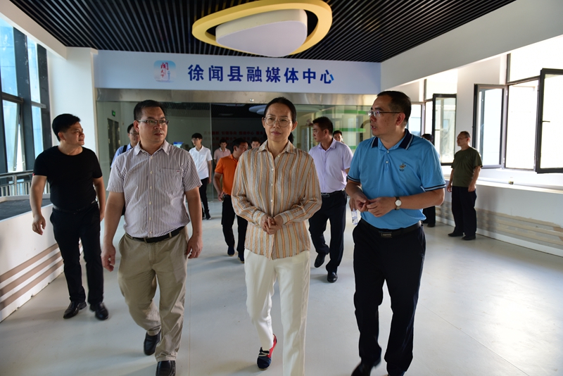 湛江市领导陈云到徐闻县调研宣传思想文化工作