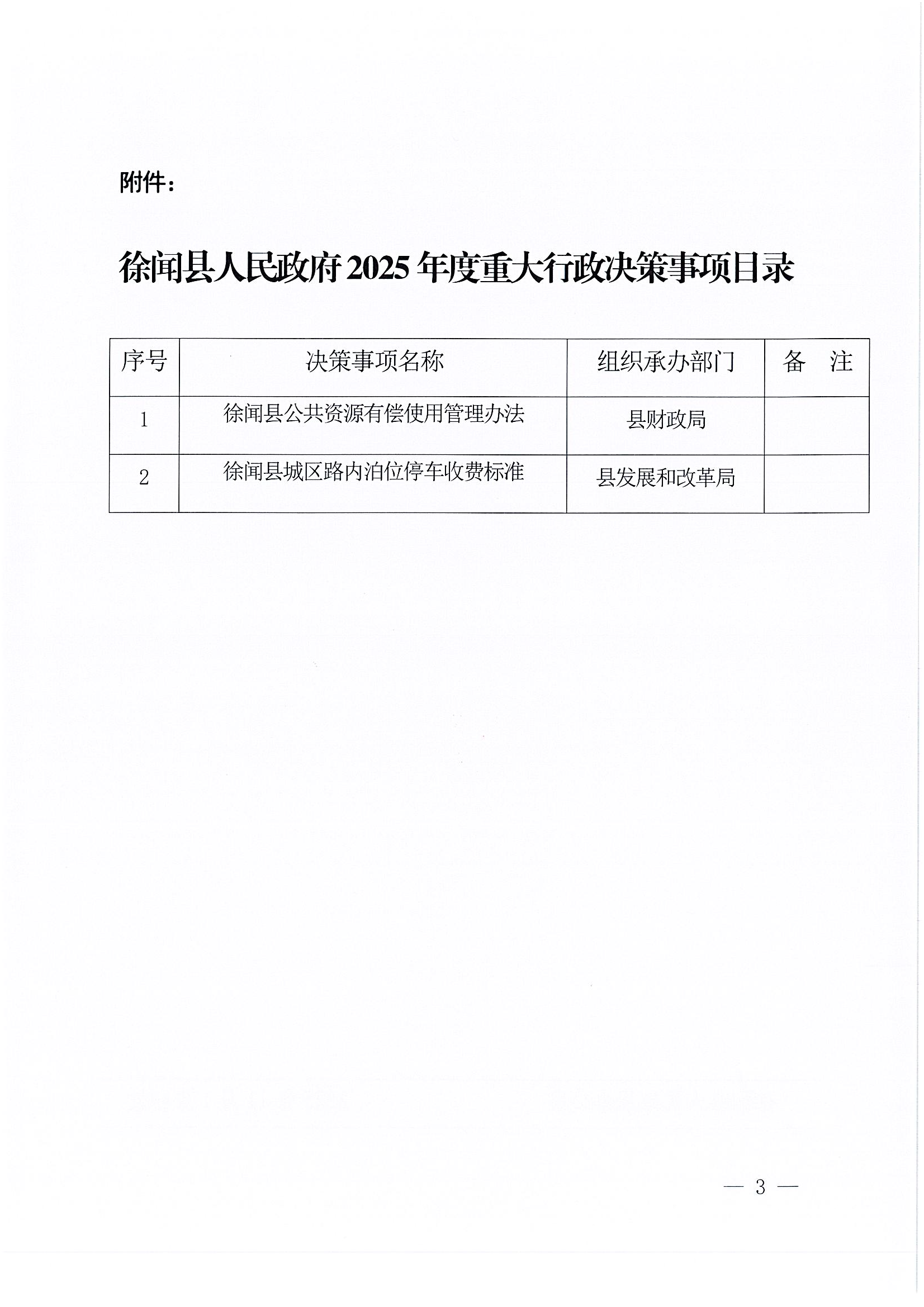 徐闻县人民政府办公室关于公布徐闻县人民政府2025年度重大行政决策事项目录的通知_页面_3.png
