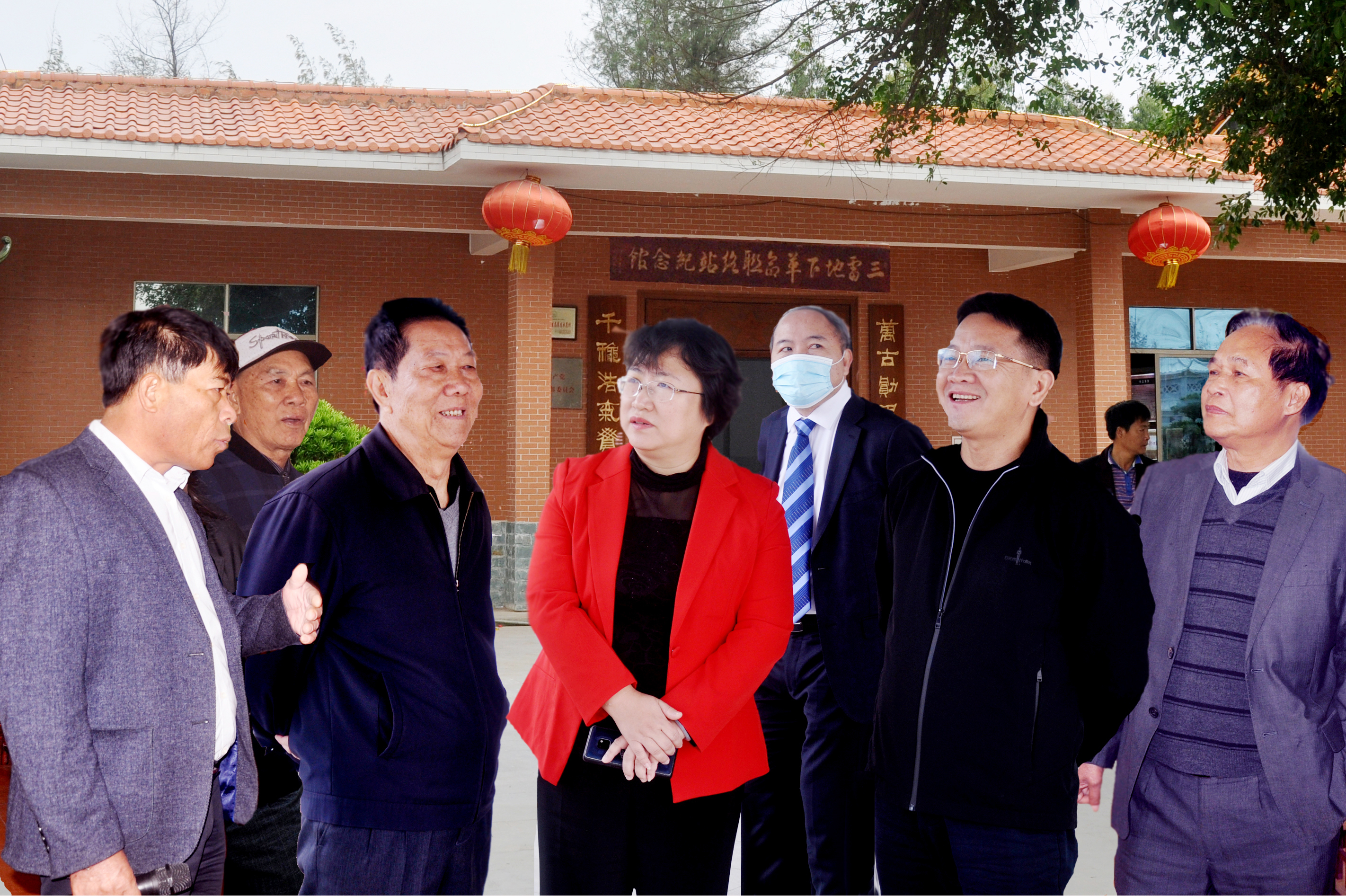 徐闻县政府门户网站 县长罗红霞调研革命老区村建设