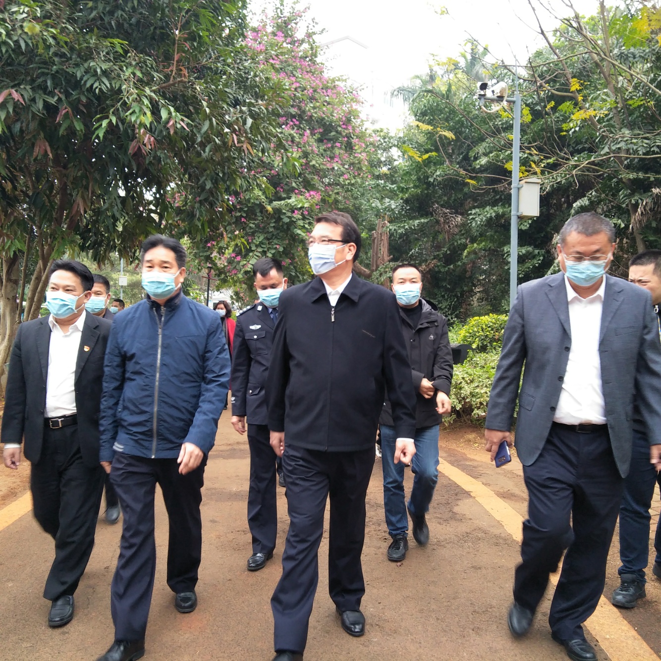 调研检查组调研检查徐闻县禁毒教育基地